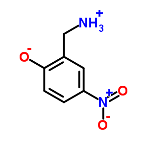 2-氨基甲基-4-硝基苯酚盐酸盐结构式_7383-11-1结构式