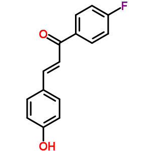 1-(4-氟苯基)-3-(4-羟基苯基)-2-丙烯-1-酮结构式_7397-22-0结构式