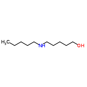 5-(戊基氨基)-1-戊醇结构式_7402-24-6结构式