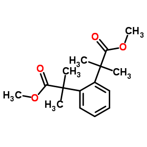 Methyl 2-[2-(2-methoxycarbonylpropan-2-yl)phenyl]-2-methyl-propanoate Structure,7403-06-7Structure