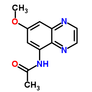 N-(7-甲氧基-5-喹噁啉)-乙酰胺结构式_7403-15-8结构式
