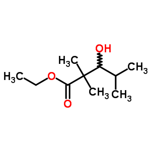 3-羟基-2,2,4-三甲基-戊酸乙酯结构式_7403-65-8结构式