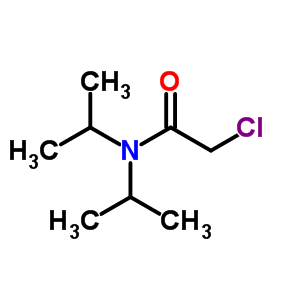 2-氯-N,N-双(1-甲基乙基)-乙酰胺结构式_7403-66-9结构式