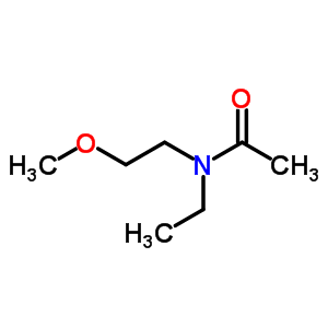 n-乙基-n-(2-甲氧基乙基)-乙酰胺结构式_7404-72-0结构式