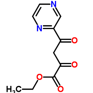 4-(2-吡嗪)-2, 4-二氧代丁酸乙酯结构式_741288-60-8结构式