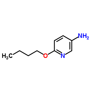 5-氨基-2-丁氧基吡啶盐酸盐结构式_74185-95-8结构式