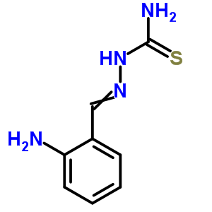 [(2-氨基苯基)亚甲基氨基]硫代脲结构式_7420-39-5结构式