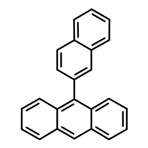 9-(2-萘)蒽结构式_7424-72-8结构式
