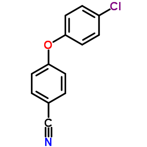 4-(4-Chlorophenoxy)benzonitrile Structure,74448-92-3Structure