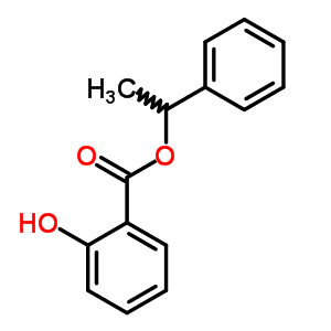 1-苯基乙基 2-羟基苯甲酸结构式_74483-19-5结构式