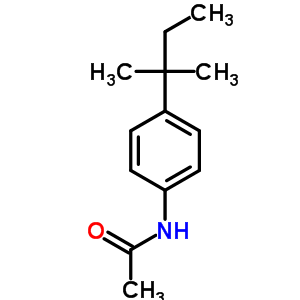 N-(4-tert-pentylphenyl)acetamide Structure,7463-20-9Structure