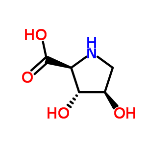 (3r,4r)-(9ci)-3,4-二羟基-L-脯氨酸结构式_74644-88-5结构式
