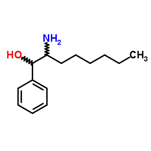 2-氨基-1-苯基-辛烷-1-醇结构式_7467-55-2结构式