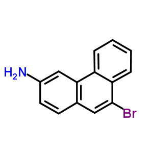 9-Bromophenanthren-3-amine Structure,7473-67-8Structure
