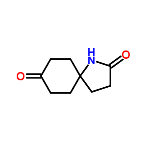 1-氮杂螺[4.5]-2,8-癸二酮结构式_749861-03-8结构式