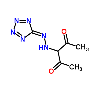3-(1H-四唑-5-基氮杂)-2,4-戊二酮结构式_74999-20-5结构式