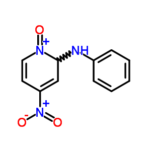 4-硝基-N-苯基-2-吡啶胺 1-氧化物结构式_75291-49-5结构式