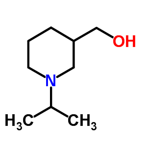 (1-异丙基哌啶-3-基)甲醇盐酸盐结构式_752970-45-9结构式