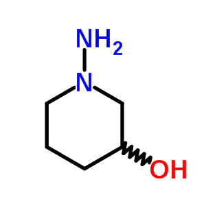 1-氨基-哌啶-3-醇结构式_75332-31-9结构式