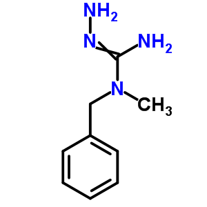 2-氨基-1-苄基-1-甲基-胍结构式_75435-51-7结构式