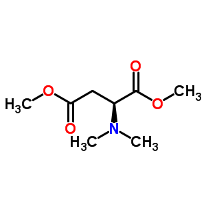 L-N,N-二甲基天冬氨酸二甲酯结构式_7545-54-2结构式