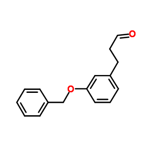 3-(苯基甲氧基)-苯丙醛结构式_75677-04-2结构式