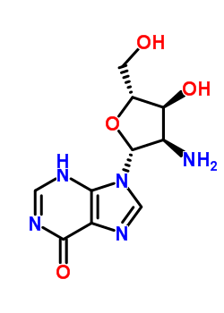 2-氨基-2-脱氧肌苷结构式_75763-51-8结构式