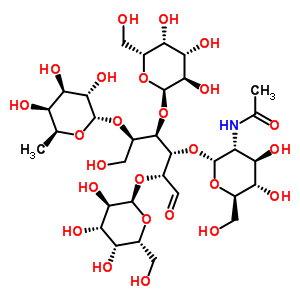 乳酰-N-岩藻五糖 Ⅰ结构式_7578-25-8结构式