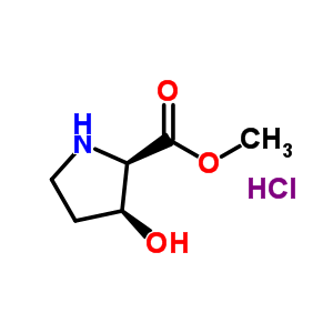(2S,3R)-methyl 3-hydroxypyrrolidine-2-carboxylate hydrochloride Structure,757961-41-4Structure