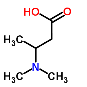 3-(二甲基氨基)丁酸盐酸盐结构式_758665-04-2结构式