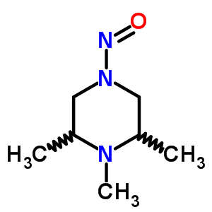 (9ci)-1,2,6-三甲基-4-亚硝基-哌嗪结构式_75881-18-4结构式