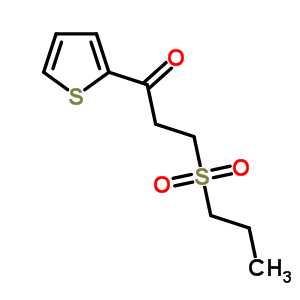 3-(丙基磺酰基)-1-(2-噻吩)-1-丙酮结构式_75910-26-8结构式