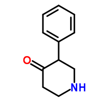 3-苯基-4-哌啶酮结构式_76041-09-3结构式