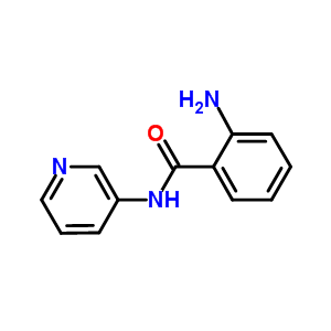 2-氨基-n-吡啶-3-基苯甲酰胺结构式_76102-92-6结构式