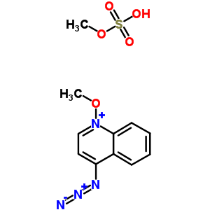 4-叠氮基-1-甲氧基-喹啉结构式_76132-71-3结构式