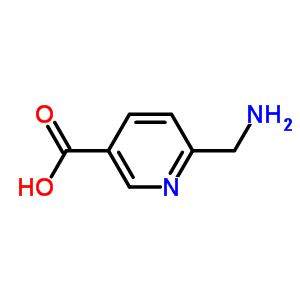 6-氨基甲基-(9ci)-3-吡啶羧酸结构式_76196-67-3结构式