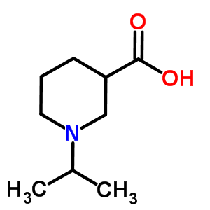 1-异丙基哌啶-3-羧酸结构式_762180-94-9结构式