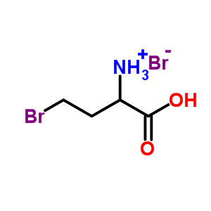 (+/-)-2-Amino-4-bromobutanoic acid hbr Structure,76338-90-4Structure