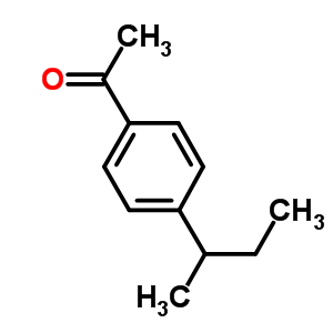 1-(4-仲丁基苯基)乙酮结构式_7645-81-0结构式