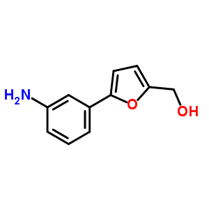 [5-(3-氨基苯基)-2-呋喃基]甲醇结构式_764710-29-4结构式