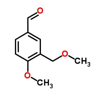 4-甲氧基-3-(甲氧基甲基)苯甲醛结构式_76646-41-8结构式