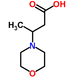 3-吗啉-4-基丁酸盐酸盐结构式_767240-85-7结构式