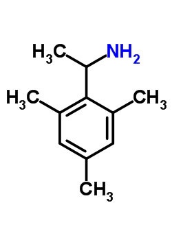 1-(2,4,6-Trimethylphenyl)ethan-1-amine Structure,76808-14-5Structure
