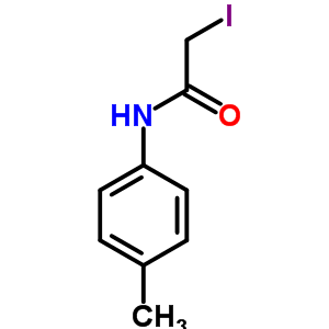2-碘-n-(4-甲基苯基)-乙酰胺结构式_76809-60-4结构式