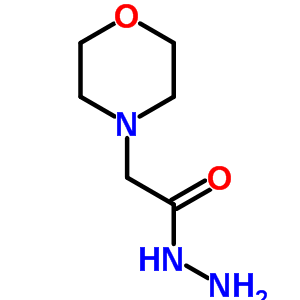 2-吗啉-4-乙酰肼结构式_770-17-2结构式
