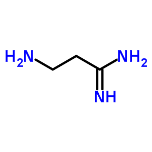 3-氨基丙脒结构式_77152-88-6结构式