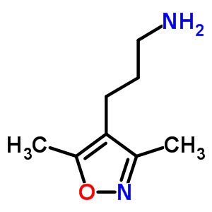 3-(3,5-Dimethylisoxazol-4-yl)propan-1-amine Structure,771572-98-6Structure
