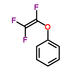 苯基三氟乙烯基醚结构式_772-53-2结构式