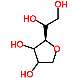 1,4-脱水己糖醇结构式_7726-97-8结构式