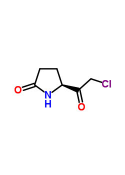 (s)-(9ci)-5-(氯乙酰基)-2-吡咯烷酮结构式_77319-03-0结构式